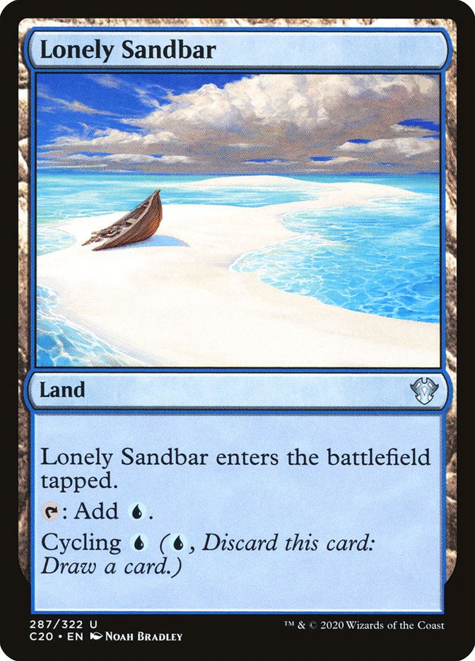 Lonely Sandbar [Commander 2020] | Nerdhalla Games