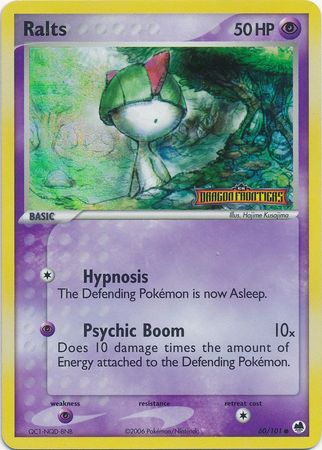 Ralts (60/101) (Stamped) [EX: Dragon Frontiers] | Nerdhalla Games