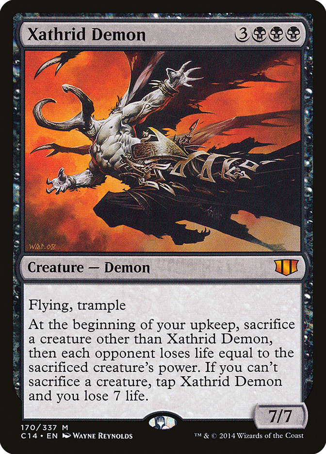 Xathrid Demon [Commander 2014] | Nerdhalla Games