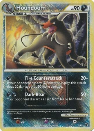 Houndoom (5/90) (League Promo) [HeartGold & SoulSilver: Undaunted] | Nerdhalla Games