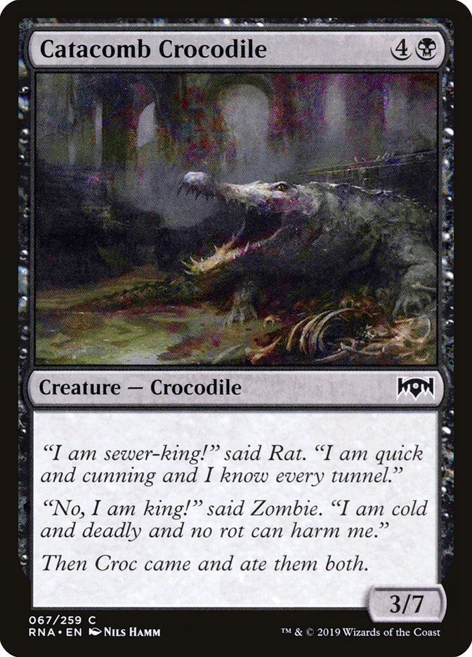 Catacomb Crocodile [Ravnica Allegiance] | Nerdhalla Games