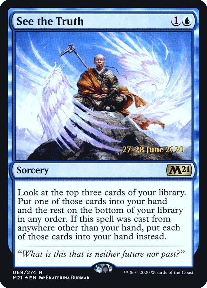 See the Truth  [Core Set 2021 Prerelease Promos] | Nerdhalla Games