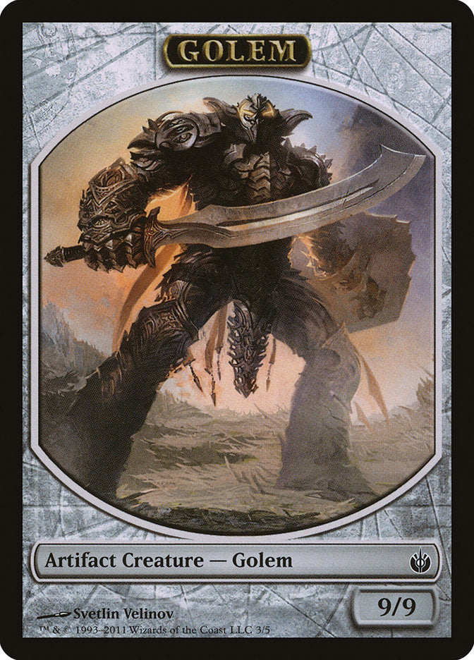 Golem [Mirrodin Besieged Tokens] | Nerdhalla Games