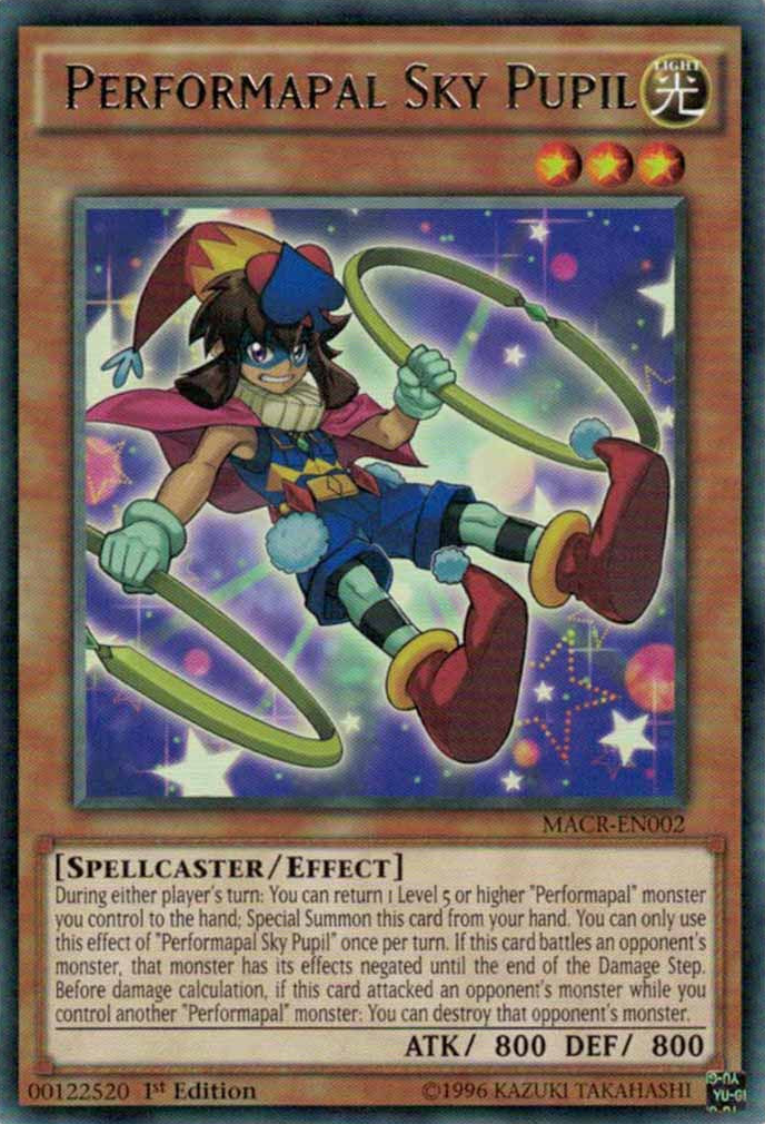 Performapal Sky Pupil [MACR-EN002] Rare | Nerdhalla Games