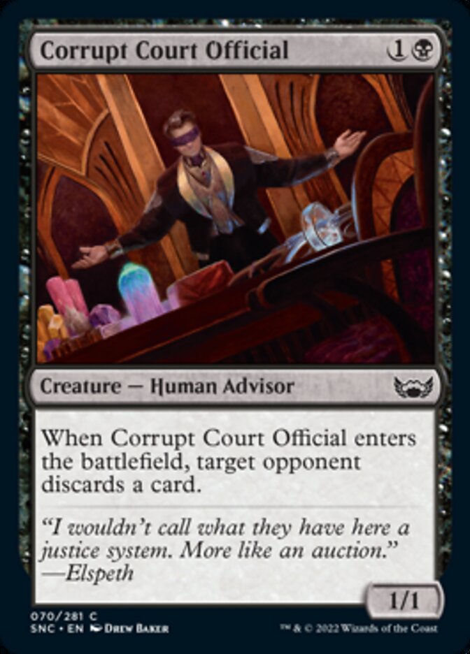 Corrupt Court Official [Streets of New Capenna] | Nerdhalla Games