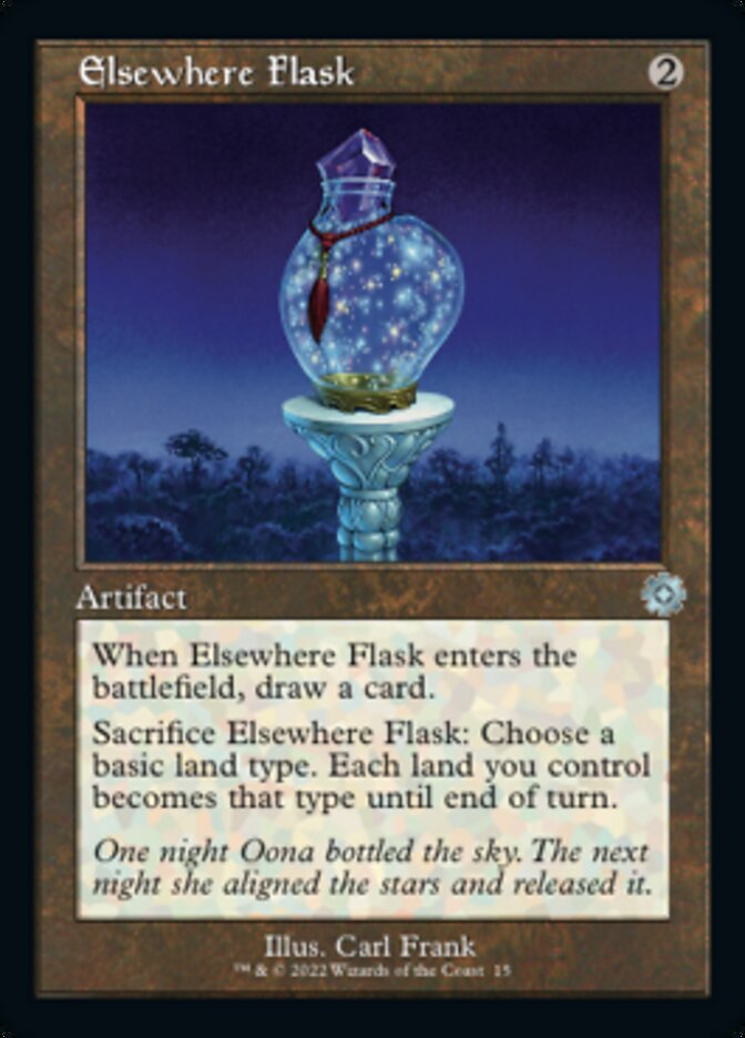 Elsewhere Flask (Retro) [The Brothers' War Retro Artifacts] | Nerdhalla Games