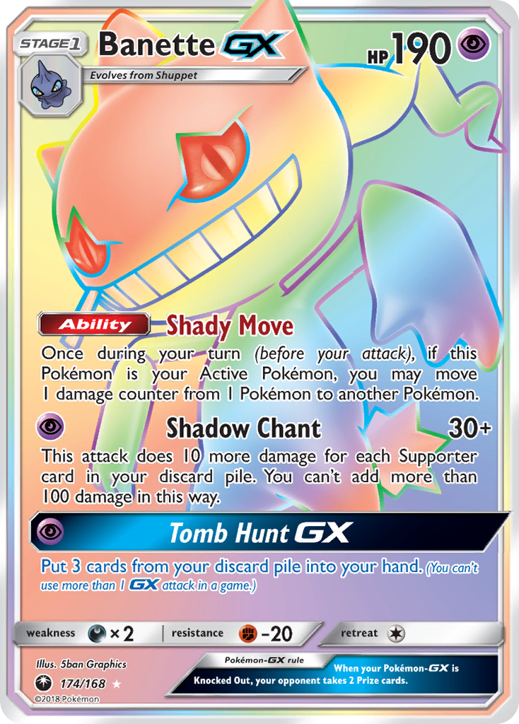 Banette GX (174/168) [Sun & Moon: Celestial Storm] | Nerdhalla Games