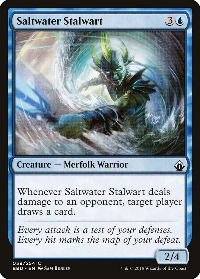 Saltwater Stalwart [Battlebond] | Nerdhalla Games