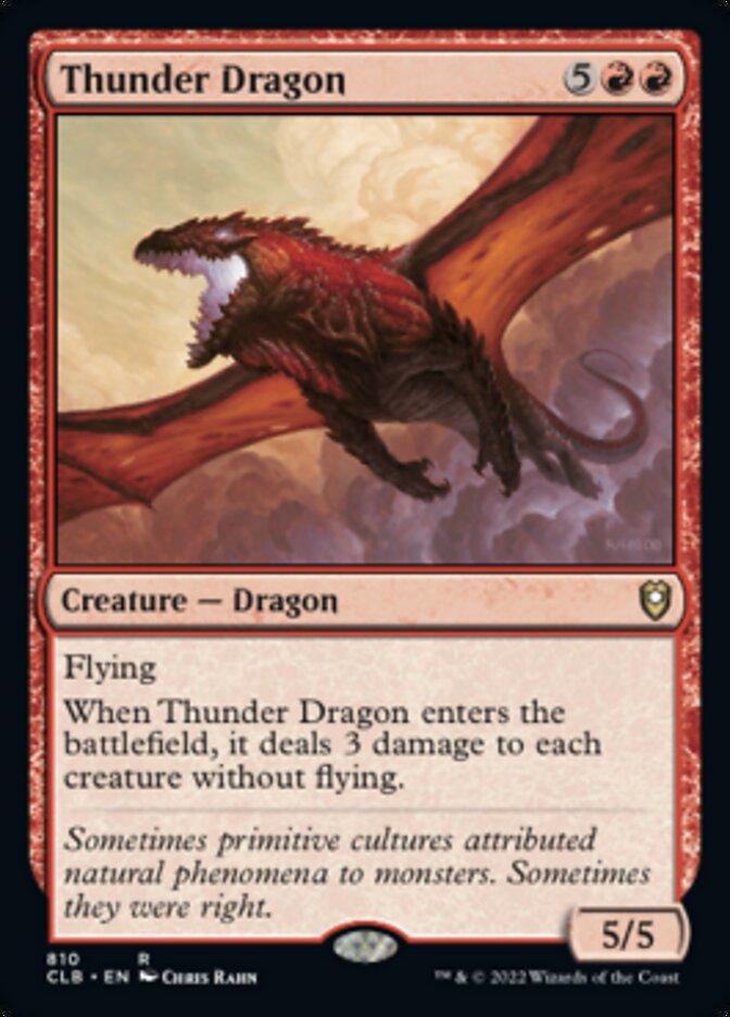 Thunder Dragon [Commander Legends: Battle for Baldur's Gate] | Nerdhalla Games