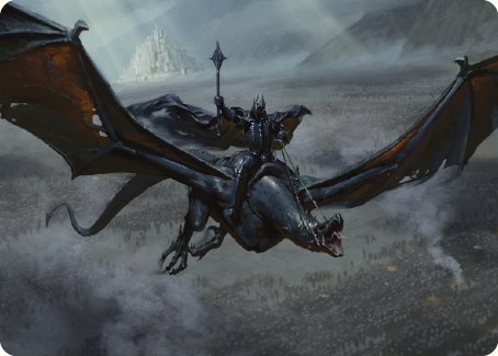 Lord of the Nazgul Art Card [The Lord of the Rings: Tales of Middle-earth Art Series] | Nerdhalla Games