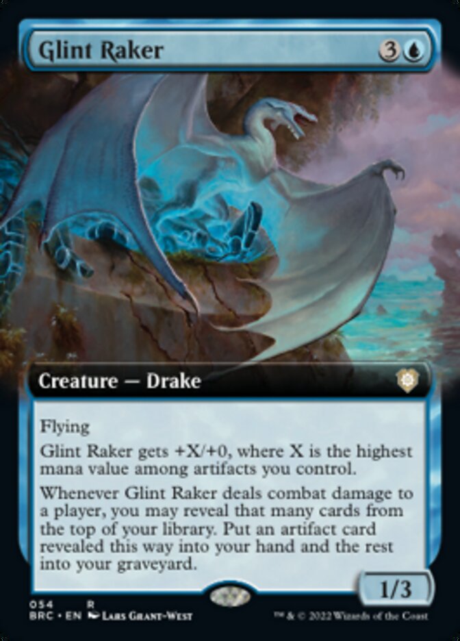 Glint Raker (Extended Art) [The Brothers' War Commander] | Nerdhalla Games