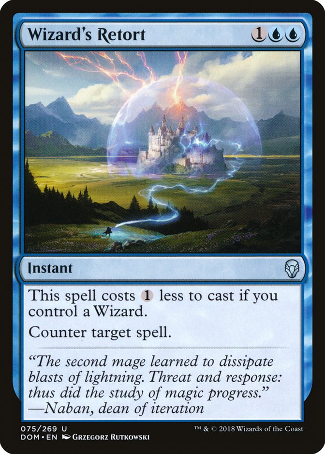 Wizard's Retort [Dominaria] | Nerdhalla Games