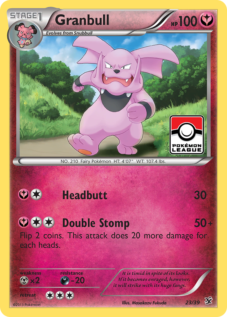 Granbull (23/39) [XY: Kalos Starter Set] | Nerdhalla Games