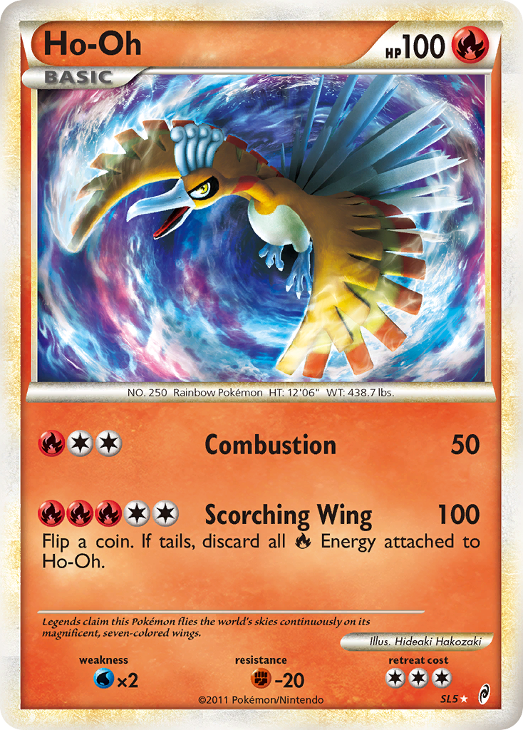 Ho-Oh (SL5) [HeartGold & SoulSilver: Call of Legends] | Nerdhalla Games