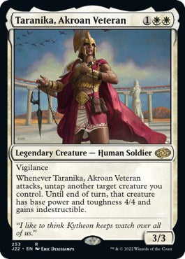 Taranika, Akroan Veteran [Jumpstart 2022] | Nerdhalla Games