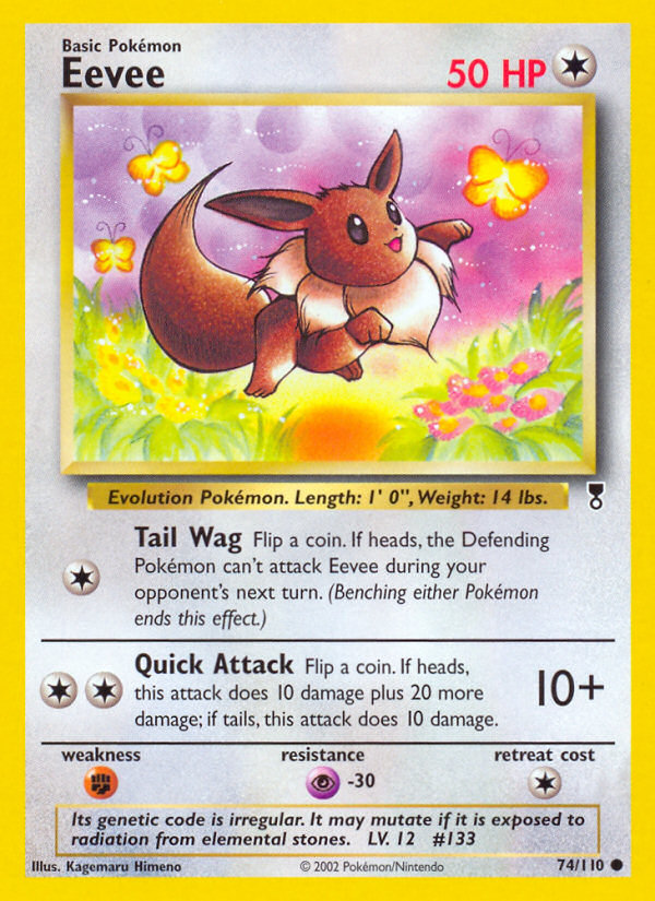 Eevee (74/110) [Legendary Collection] | Nerdhalla Games