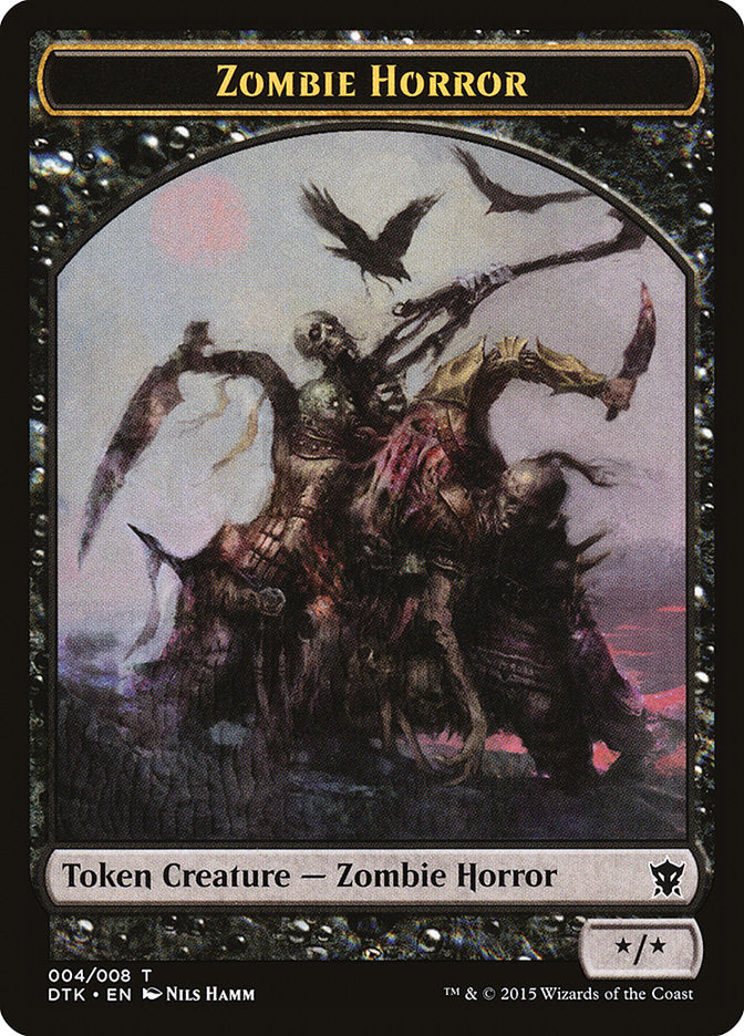 Zombie Horror [Dragons of Tarkir Tokens] | Nerdhalla Games