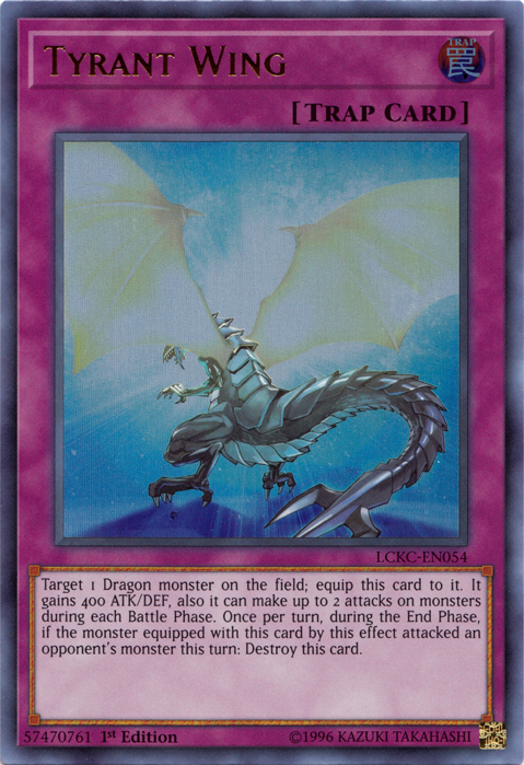 Tyrant Wing [LCKC-EN054] Ultra Rare | Nerdhalla Games