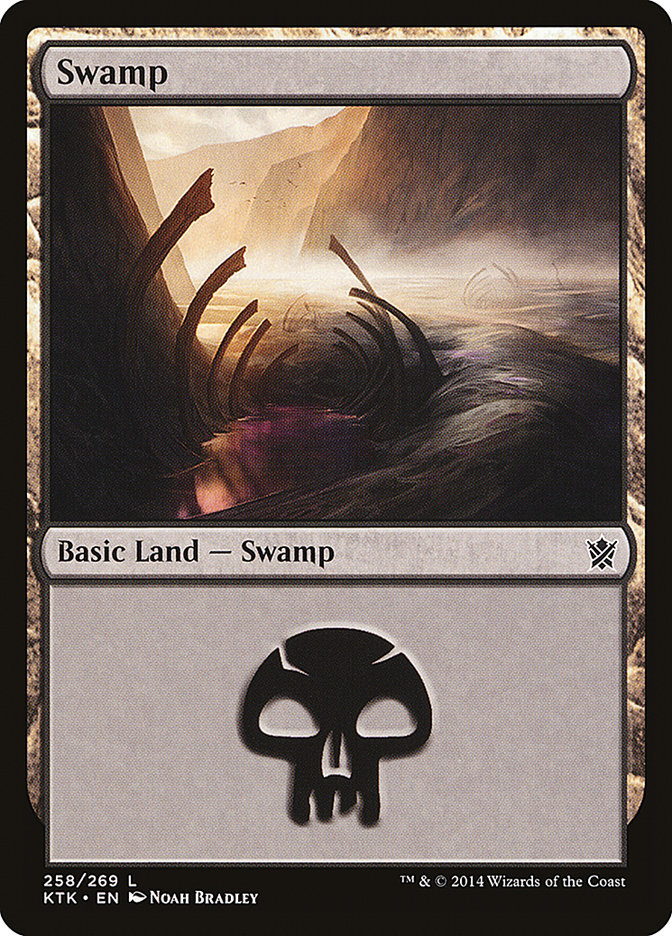 Swamp (258) [Khans of Tarkir] | Nerdhalla Games