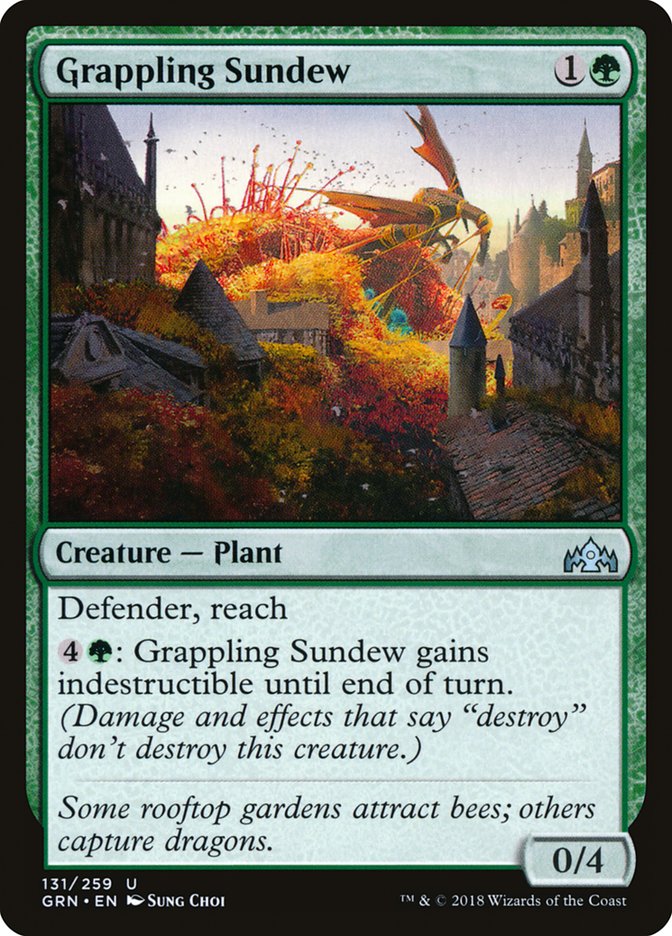 Grappling Sundew [Guilds of Ravnica] | Nerdhalla Games