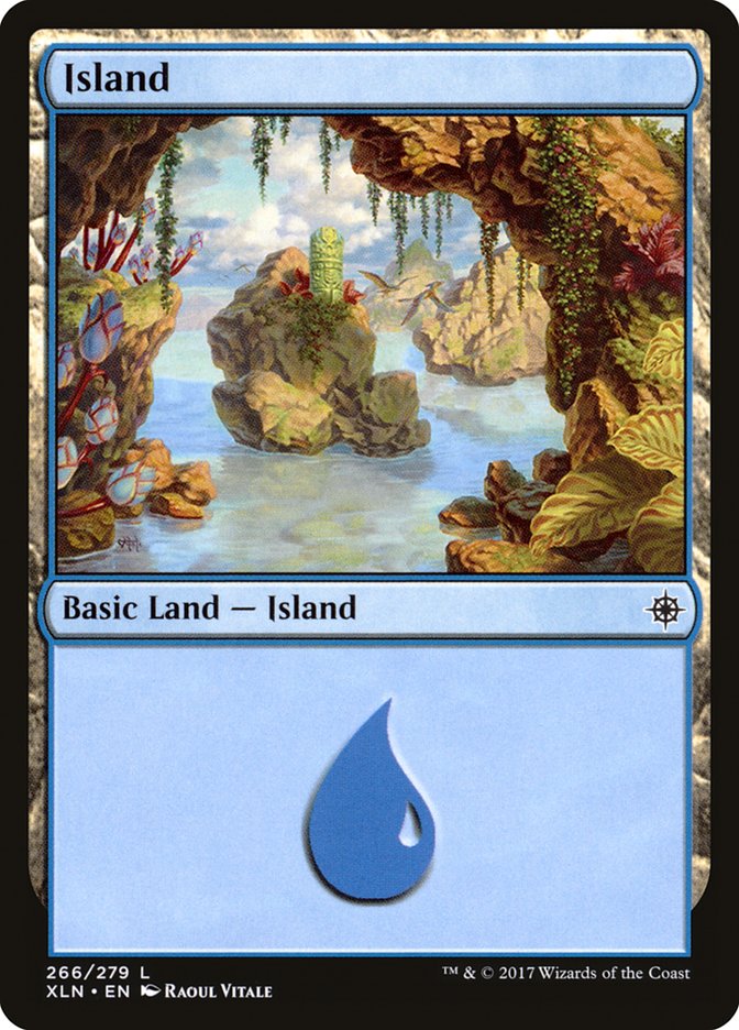 Island (266) [Ixalan] | Nerdhalla Games