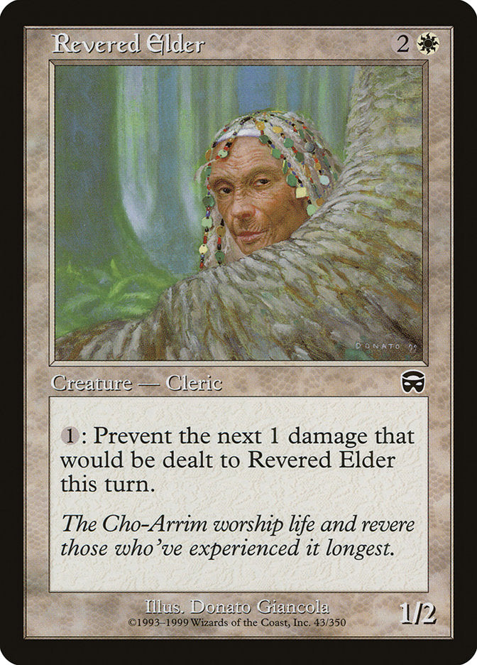 Revered Elder [Mercadian Masques] | Nerdhalla Games