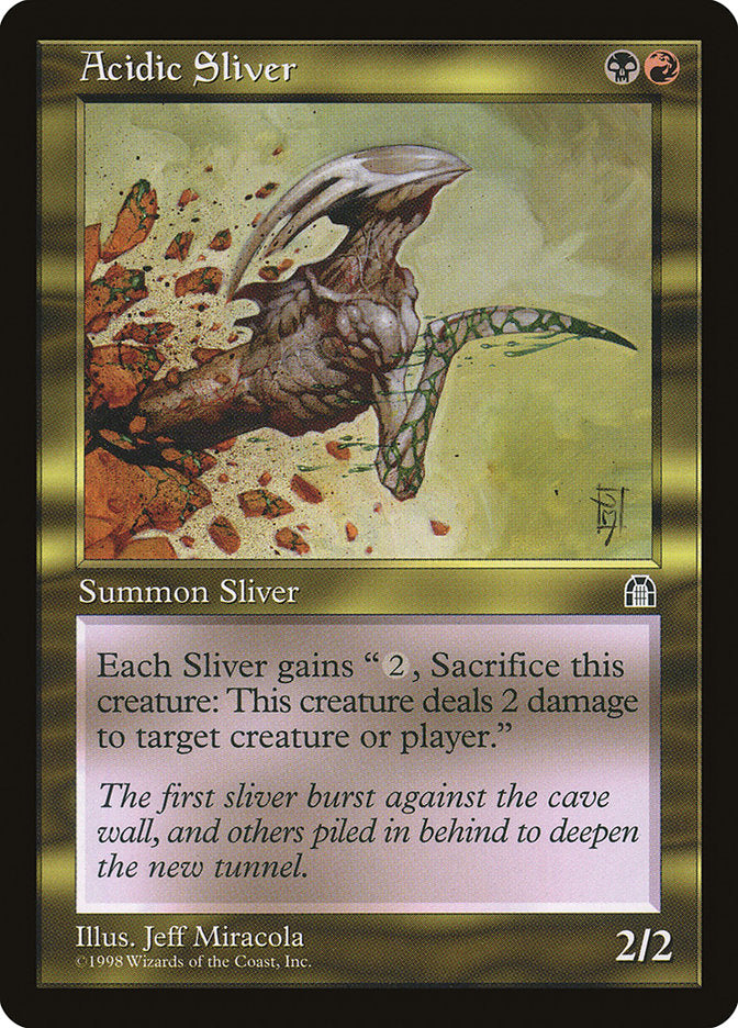 Acidic Sliver [Stronghold] | Nerdhalla Games