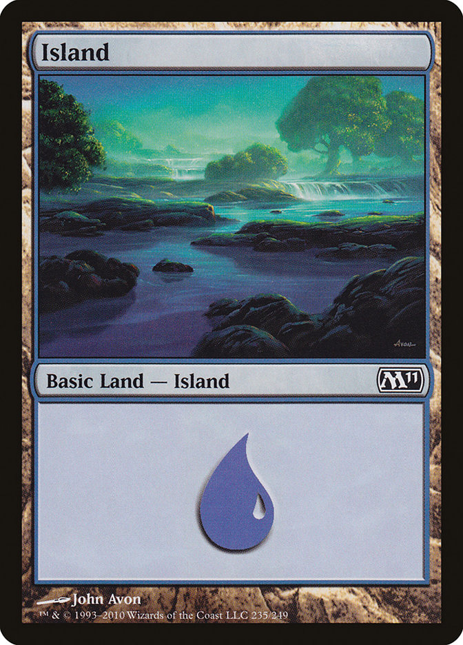 Island (235) [Magic 2011] | Nerdhalla Games