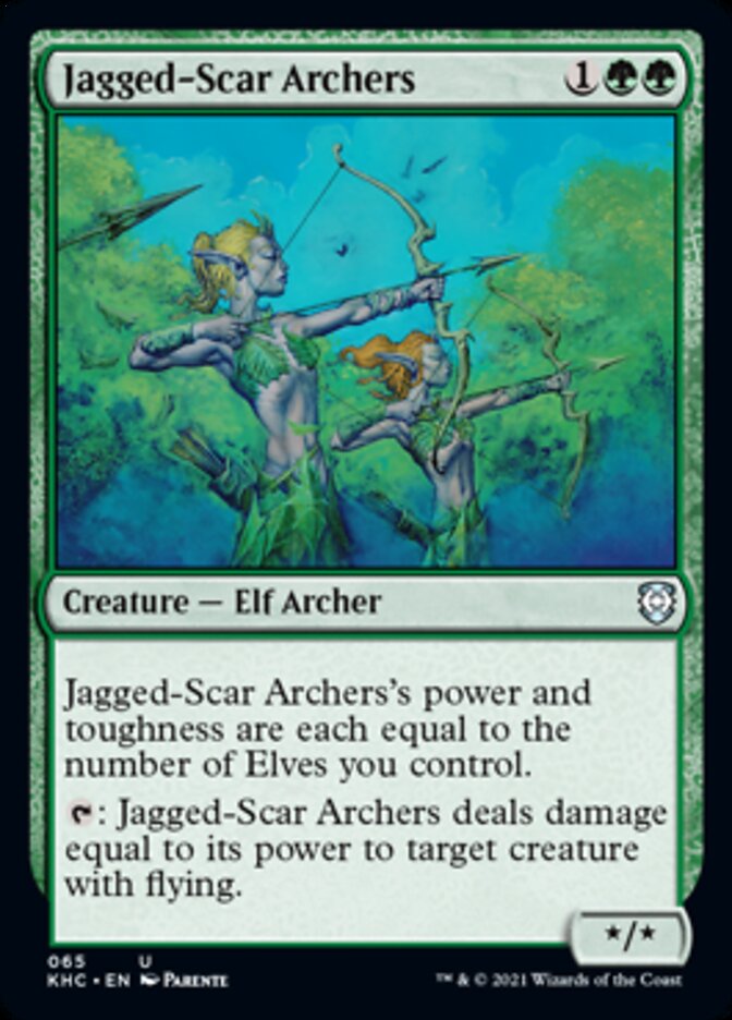 Jagged-Scar Archers [Kaldheim Commander] | Nerdhalla Games