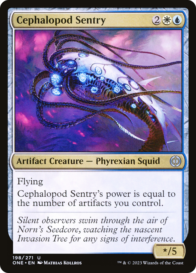 Cephalopod Sentry [Phyrexia: All Will Be One] | Nerdhalla Games