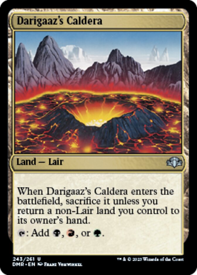 Darigaaz's Caldera [Dominaria Remastered] | Nerdhalla Games