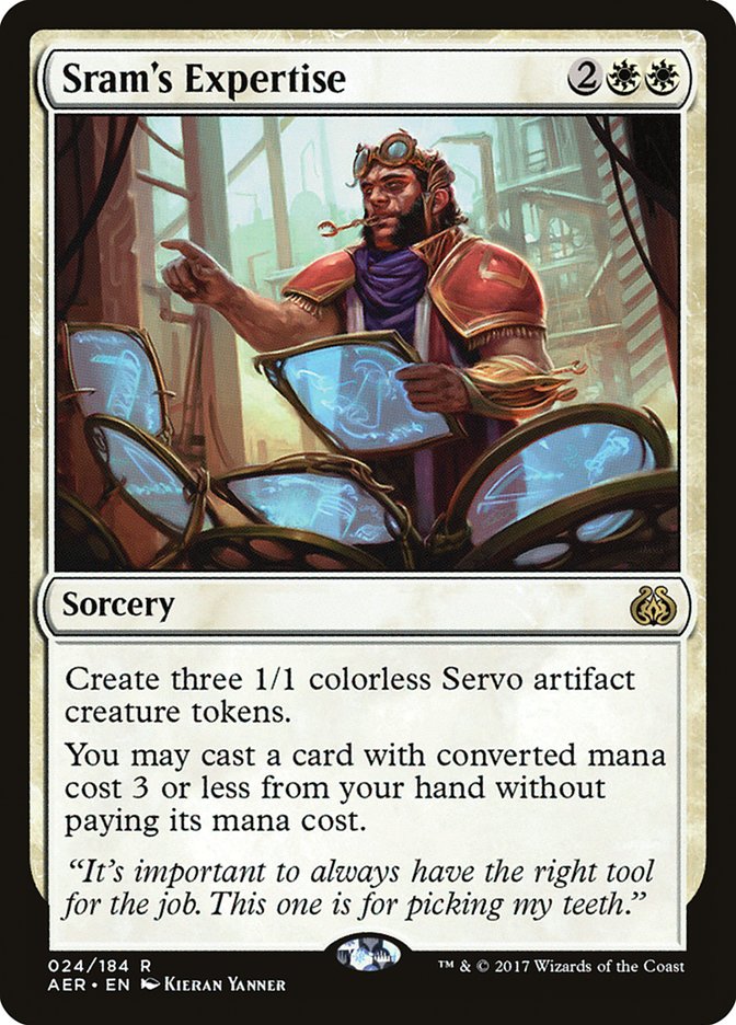 Sram's Expertise [Aether Revolt] | Nerdhalla Games