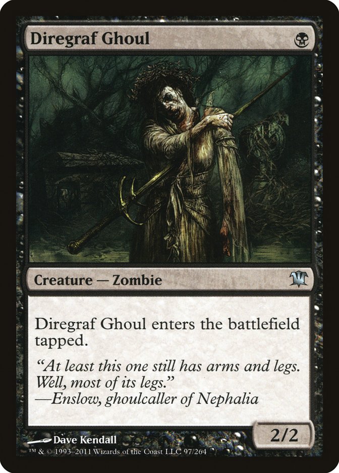 Diregraf Ghoul [Innistrad] | Nerdhalla Games