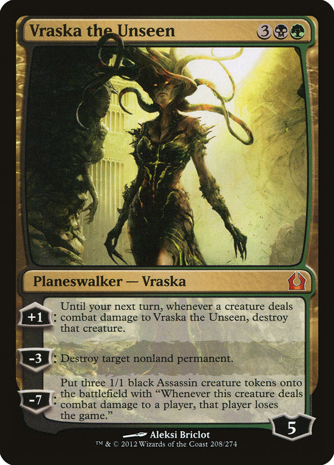 Vraska the Unseen [Return to Ravnica] | Nerdhalla Games