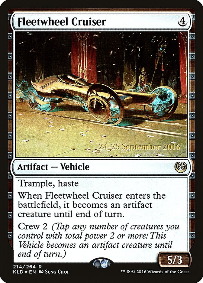 Fleetwheel Cruiser  [Kaladesh Prerelease Promos] | Nerdhalla Games