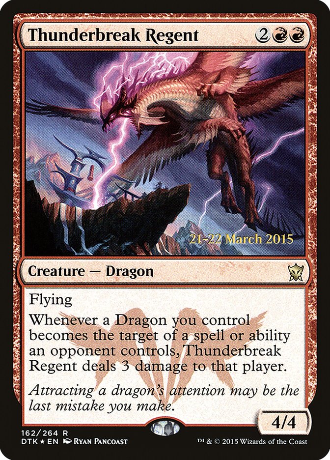 Thunderbreak Regent  [Dragons of Tarkir Prerelease Promos] | Nerdhalla Games