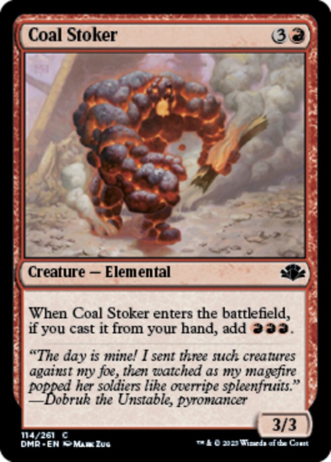 Coal Stoker [Dominaria Remastered] | Nerdhalla Games