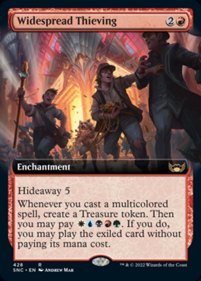 Widespread Thieving (Extended Art) [Streets of New Capenna] | Nerdhalla Games