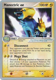 Manectric ex (101/107) (Mewtrick - Jason Klaczynski) [World Championships 2006] | Nerdhalla Games