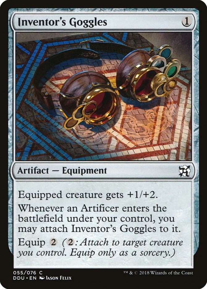 Inventor's Goggles [Duel Decks: Elves vs. Inventors] | Nerdhalla Games