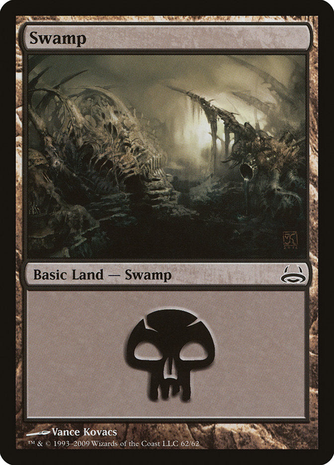 Swamp (62) [Duel Decks: Divine vs. Demonic] | Nerdhalla Games