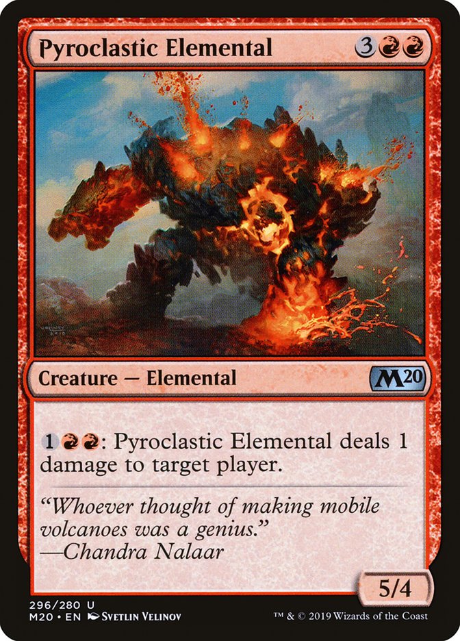 Pyroclastic Elemental [Core Set 2020] | Nerdhalla Games