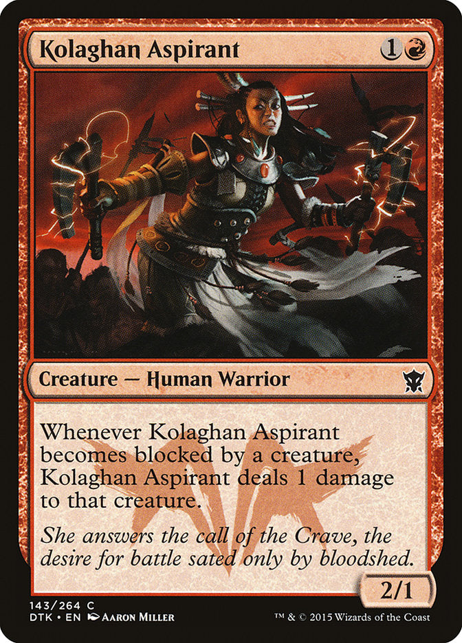 Kolaghan Aspirant [Dragons of Tarkir] | Nerdhalla Games