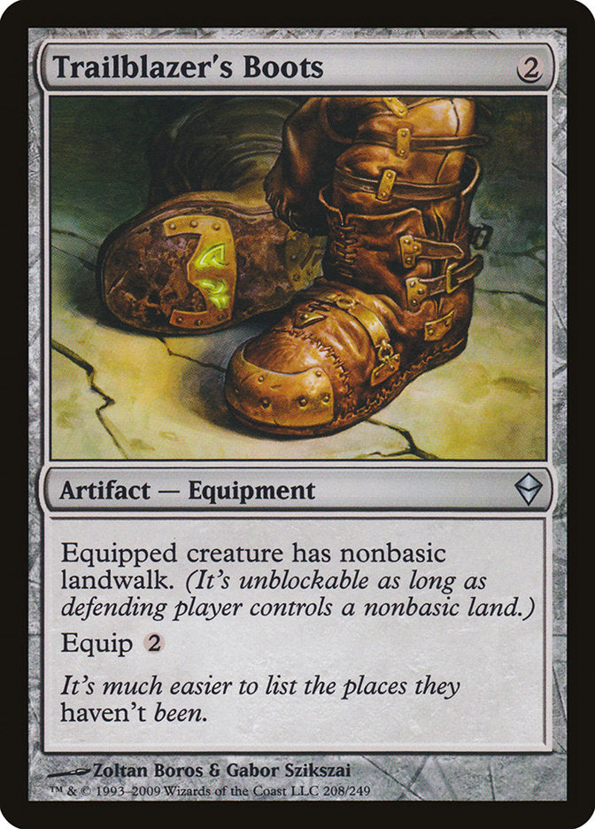 Trailblazer's Boots [Zendikar] | Nerdhalla Games