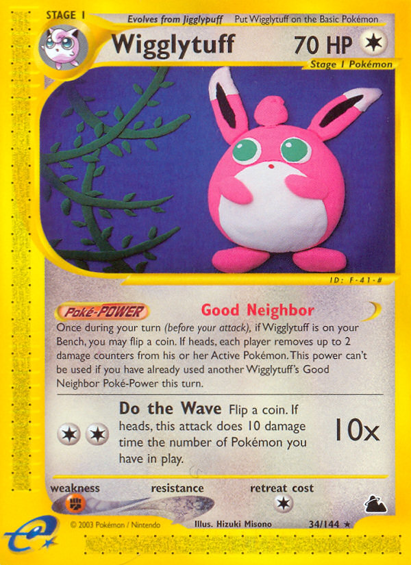 Wigglytuff (34/144) [Skyridge] | Nerdhalla Games