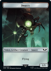 Necron Warrior // Insect [Universes Beyond: Warhammer 40,000 Tokens] | Nerdhalla Games