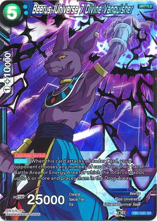 Beerus, Universe 7 Divine Vanquisher [TB1-030] | Nerdhalla Games