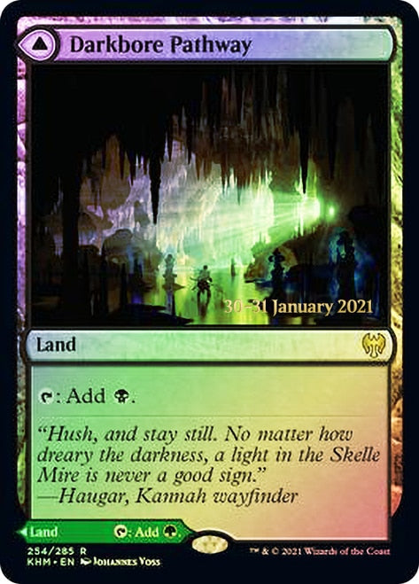 Darkbore Pathway // Slitherbore Pathway  [Kaldheim Prerelease Promos] | Nerdhalla Games