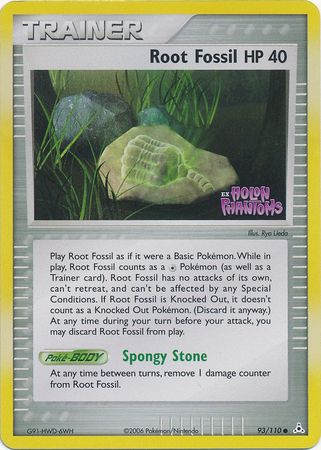 Root Fossil (93/110) (Stamped) [EX: Holon Phantoms] | Nerdhalla Games