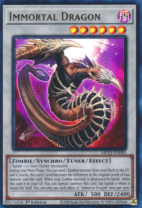 Immortal Dragon [MP23-EN085] Ultra Rare | Nerdhalla Games